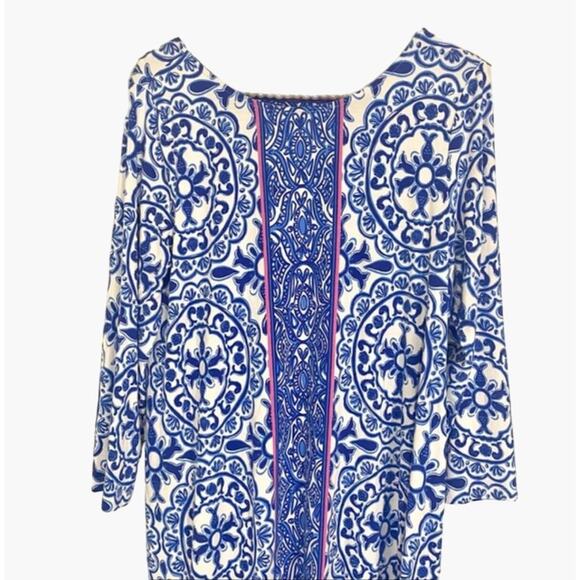 Lilly Pulitzer Pooling Around Ophelia Dress Women's Size Large So comfortable Sw - Picture 2 of 12